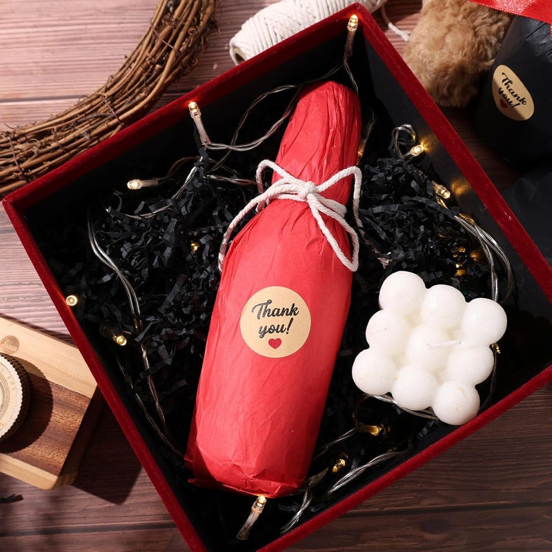 Koogel 120 Sheets Red Tissue Paper Bulk, 14 x 20 Inch Gift Wrapping Paper for Christmas Wedding Birthday DIY Craft Project - Image 2